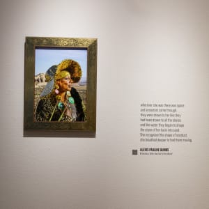 Queen Esther Sarr by A. Moss  Image: Installation photo by Mikayla Whitmore