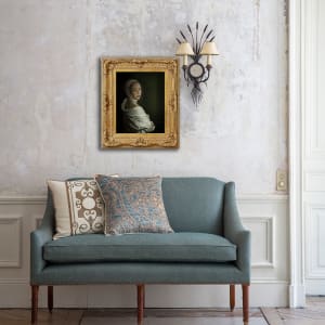 Elizaveta  Image: Classic French Gold Frame in Interior