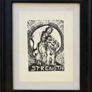 Strength (Major Arcana Taro Tarot Deck) by Alicia Farnsworth