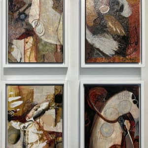 Brandi Colored shapes 1-4 by Judy Rudiger