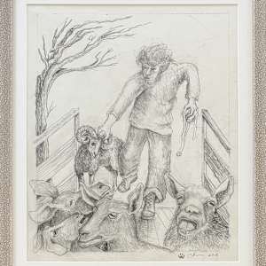 Coaxing Goats and Sheep by Christalene Loren