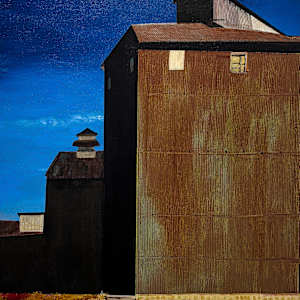 The Granary, Willows series No. 1 by Ema Lahey