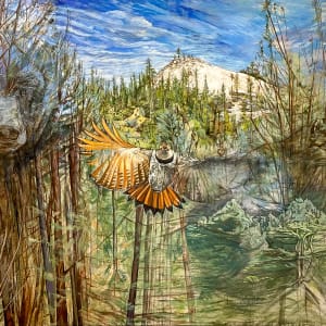 Chalk Mountain In Spring Valley/Montaña De Tiza En El Valle De Primavera by Catalina Gonzalez