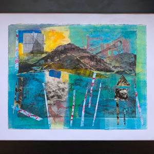 Mountain Waters Sky Home by Lauren Schneider