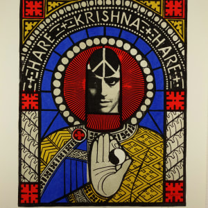 Hare Krishna Icon by Dorr Bothwell 