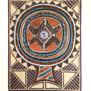 Mandala Series: Fetish, 2nd state  no. 15/15 by Dorr Bothwell