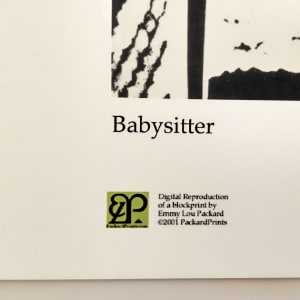 Babysitter (digital print) by Emmy Lou Packard 