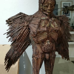 Warrior of the Earth (also referred to as "Icarus") by Maxine Kim  Stussy 