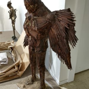 Warrior of the Earth (also referred to as "Icarus") by Maxine Kim  Stussy 