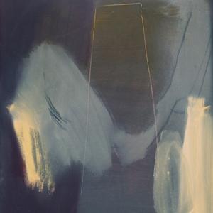 Untitled (Indigo, Gray, Yellow) by Judith Hale, Image 1.