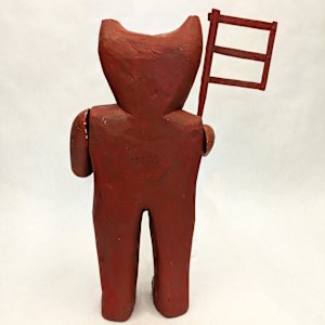 Untitled, Man in Devil Suit by Unidentified Artist 