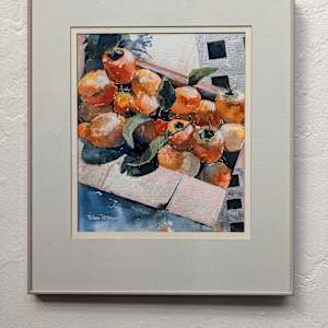 Persimmons by Vilma Patterson 