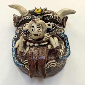 Devil Mask by Teodoro Martinez Benito 