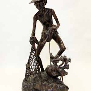 Fisherman by Unidentified Artist 