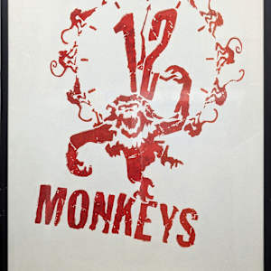 12 Monkeys (logo poster) by Terry Gilliam