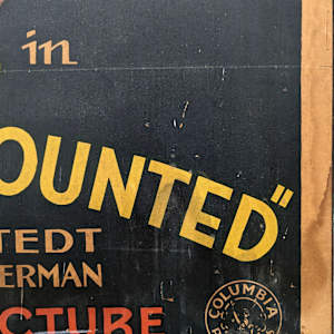 McKenna of the Mounted (Theatrical release poster mounted on board) 