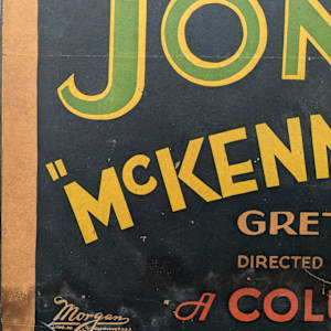 McKenna of the Mounted (Theatrical release poster mounted on board) 