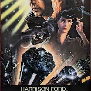 Blade Runner (Theatrical release poster mounted on board) by John Henry Alvin
