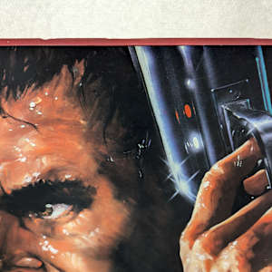 Blade Runner (Theatrical release poster mounted on board) by John Henry Alvin  Image: note dented edge