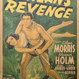 Tarzan's Revenge  (Theatrical release poster mounted on board) by Joseph H. Tooker Litho Co. Inc.