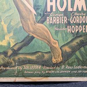 Tarzan's Revenge  (Theatrical release poster mounted on board) by Joseph H. Tooker Litho Co. Inc. 