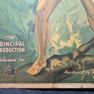 Tarzan's Revenge  (Theatrical release poster mounted on board) by Joseph H. Tooker Litho Co. Inc. 
