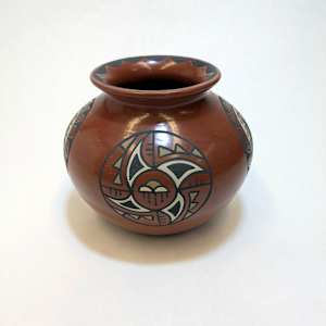Untitled, (Pojoaque style jar) by Minnie Vigil 
