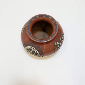 Untitled, (Pojoaque style jar) by Minnie Vigil 