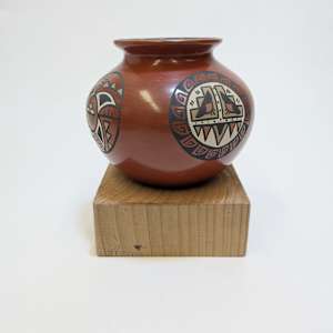 Untitled, (Pojoaque style jar) by Minnie Vigil 