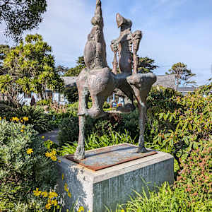 Horse and Rider by Maxine Kim Stussy Frankel, Image 1.
