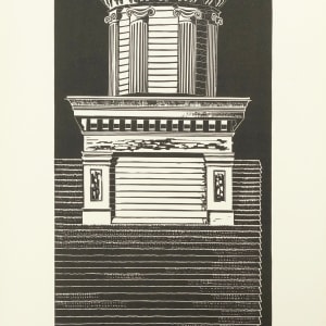 Masonic Hall (un-matted vintage reproduction) by Emmy Lou Packard 