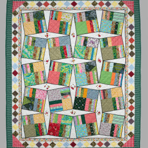 Falling Blocks Quilt by Ernest Haight