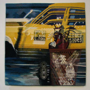 Taxi #2 (The Urban Chase) by Beverly Godfrey