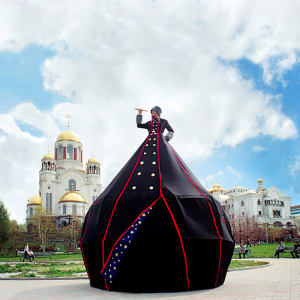 Ms. Yekaterinburg: Camera Obscura Dress Tent by Robin Lasser and Adrienne Pao
