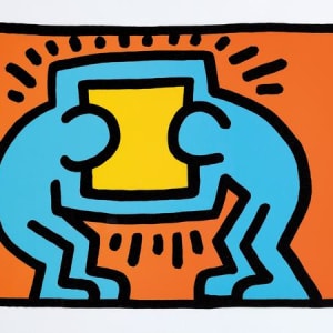 Pop Shop VI: Plate B by Keith Haring
