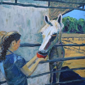 Nicole and her horse