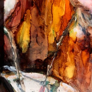 A Vase of Roses by Janet Dixon 