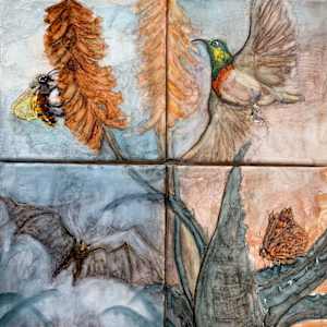Wingbeats ( all four together) by Janet Dixon 