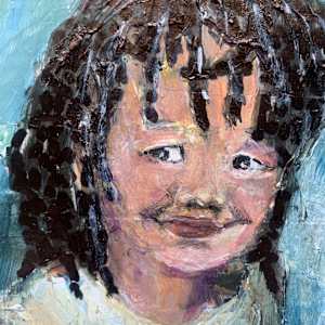 Don't worry, I am here. by Janet Dixon 