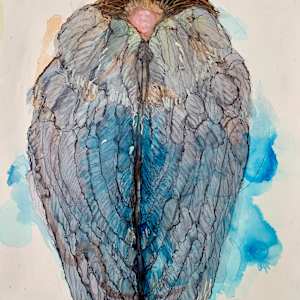 Folding My Wings I by Janet Dixon