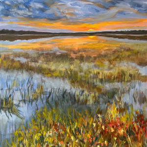 Goodnight Marsh by Celeste Dumonceaux Delahey