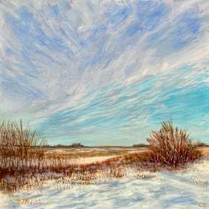 Blue Morning, Blue Day by Celeste Dumonceaux Delahey, Image 1.
