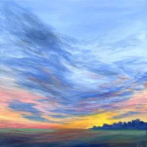 Beauty in The Setting Sun by Celeste Dumonceaux Delahey, Image 1.