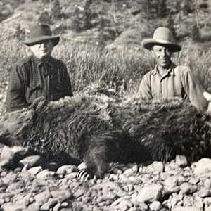 Kodiak Bear #130 by The Foster's Curator  Image: Bill Foster Hunting Photo Collection