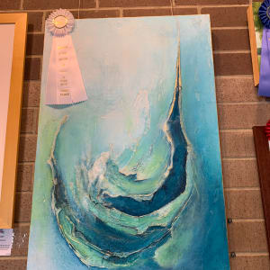 Decompression by Rebecca Horne  Image: Crooked Creek Art League Annual Spring Juried Show.  3rd Place Masters.  03/26/2022