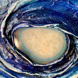 Blue Swirles by Rebecca Horne 