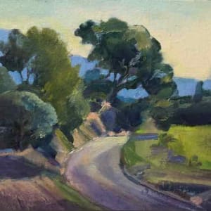 Towards Mt Ventoux Road and Umbrella Pine by Frances Knight