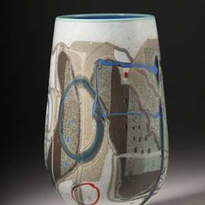 Vetrograph: Medially Glass by Anne Clifton