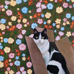 Box Cat by Christie West