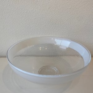 Reticello/Encalmo Bowl (white) by Katrina Hude